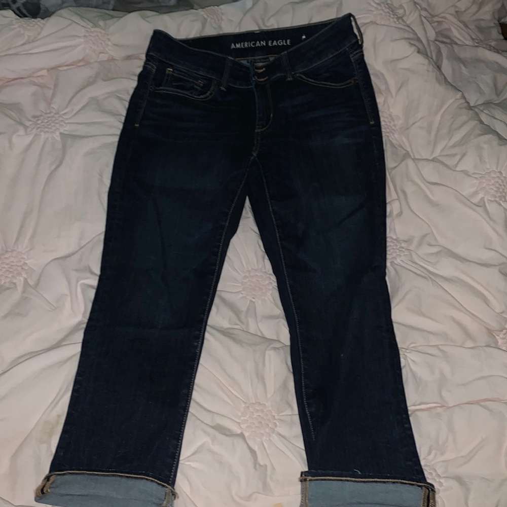 Size 8 American eagle crop jeans